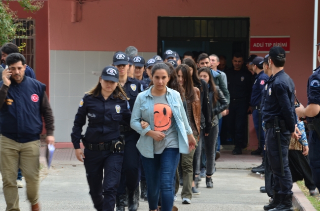 Sokakta eylem planını polis bozdu