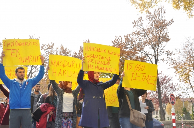 YÖK'ün pedagojik formasyon sınırlaması Gazi'de protesto edildi