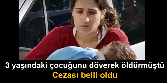 3 Yaşındaki Çocuğu Döverek Öldürdü