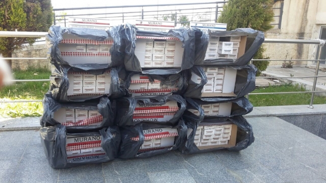 Denizli'de 22 bin paket kaçak sigara ele geçirildi