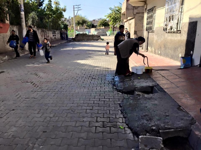 Nusaybin'de patlama ve silah sesleri yükseldi