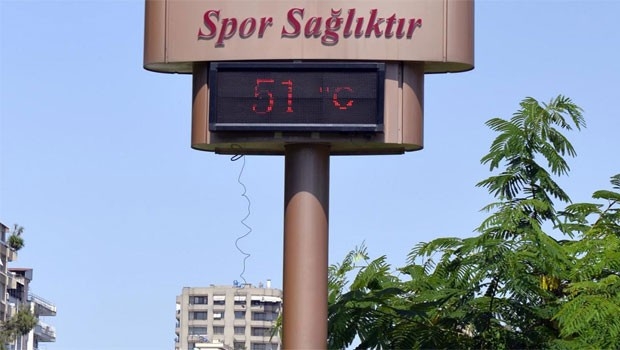 Adana da Yüksek Sıcaklıklar
