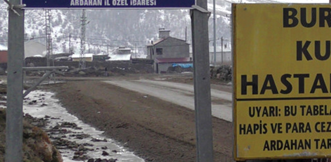 Ardahan'da 1 ilçe ve 3 köyde kuduz vakası 