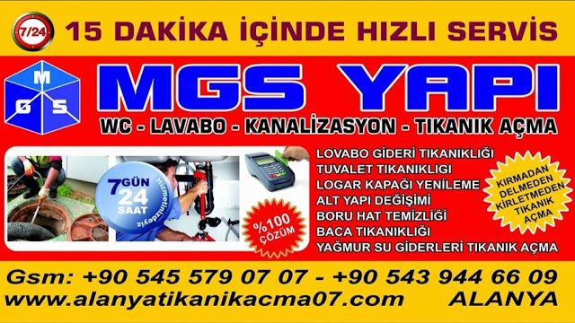 Beklentilerinize Yanıt Bulacağınız Alanya Tıkanık Açma Merkezi