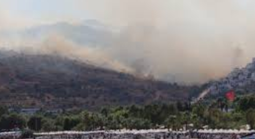 Bodrum'daki yangınındaki zahiyat