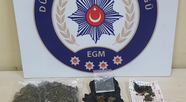 Düzce polisinden uyuşturucuya engel 