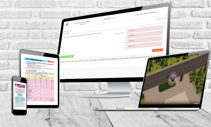 Ehliyet Çıkmış Sorular E-Sürücü’de