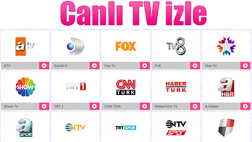 En İyi Canlı Tv Yayınını İzlemek İçin Tıklayın