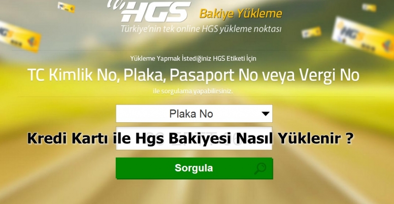 HGS Yüklemede Büyük Kolaylık