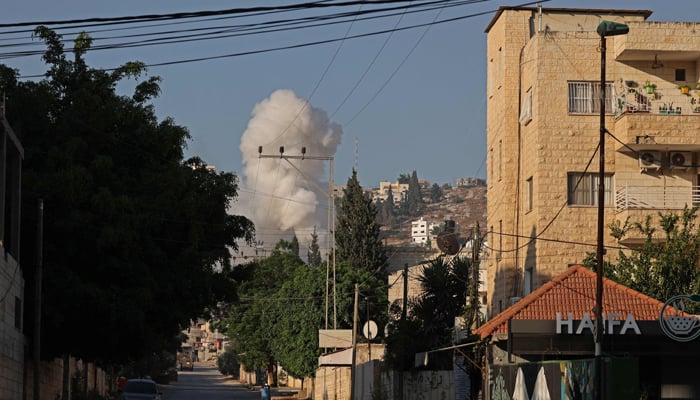 İsrail'in Batı Şeria'da düzenlediği hava saldırılarında 8 Filistinli şehit oldu