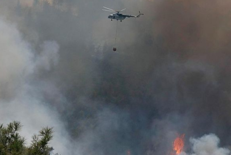 İzmir'de büyük yangın