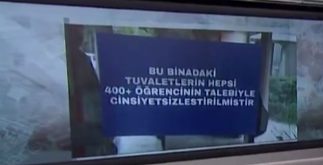 Kadın Erkek aynı tuvalet