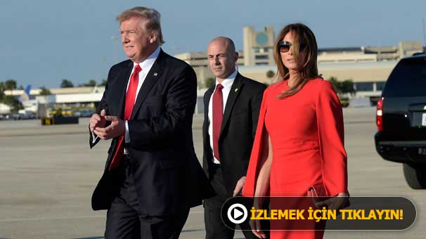 Melania Trump'a eşi Donald Trump'tan...