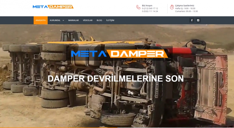 METADAMPER İle Damper Devrilmesine Son