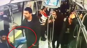 Metroda 'bomba' diye bağıran öğrenciler