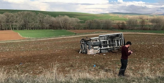 Yozgat'ta trafik kazası 