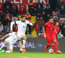 Türkiye: 0 - Yunanistan: 0 (İlk yarı)
