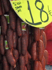 Kayseri’de dana etinden üretilen sucuk fiyatları 17 liraya kadar düştü