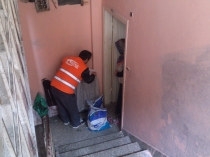 Kimse Yok Mu, Rize'de 40 aileye kumanya dağıttı