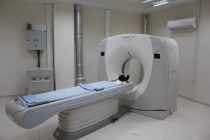 Kâhta Devlet Hastanesi'nde tomografi hizmeti