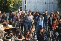 İstanbul Üniversitesi öğrencileri yönetimi protesto