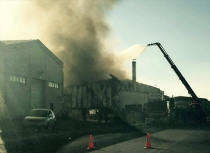 Kayseri Organize Sanayi Bölgesi’nde fabrika yangını