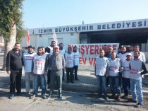İzmir Büyükşehir Belediyesi Kent Ekmek işçileri 21 gündür grevde