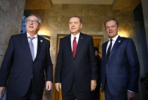 Erdoğan, AB kurumlarının liderleriyle görüştü