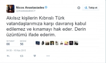 Rum lider Türkçe tweet ile saldırıyı kınadı