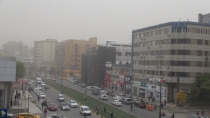 Toz bulutu Gaziantep'i etkisi altına aldı
