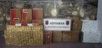 Jandarma 23 bin 400 paket kaçak sigara ele geçirdi