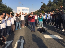 Parkinsonu yenen milli basketbolcu Kahyaoğlu beyin piliyle maratona katıldı