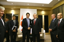 Erdoğan, Kanada başbakanı ile görüştü