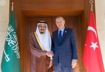 Erdoğan, Suud Kralı ile bir araya geldi