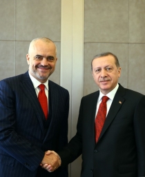 Erdoğan, Arnavutluk Başbakanı Rama’yı kabul etti