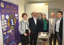 Lions Kulübü devlet hastanesine cihaz bağışladı