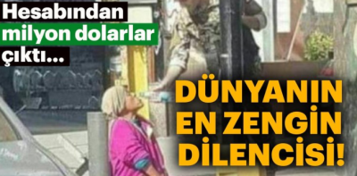 Dilencilik yapan kadından 5,5 milyon dolar miras