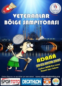 Akdeniz Bölgesi Badminton Veteranlar Bölge Şampiyonası Adana’da yapılacak