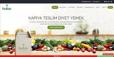  Fedbox Adrese Teslim Diyet Yemek Servisi Hizmeti Sunmaya Devam Ediyor